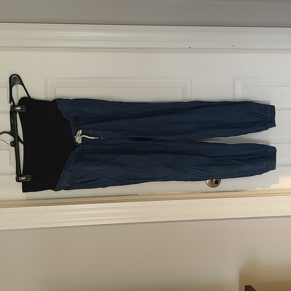 Linen Maternity Pants